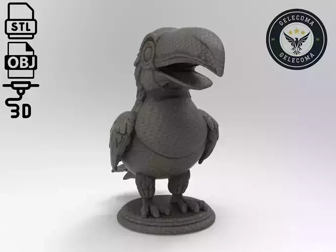 Toucan Animal 3d Printing 3D print model