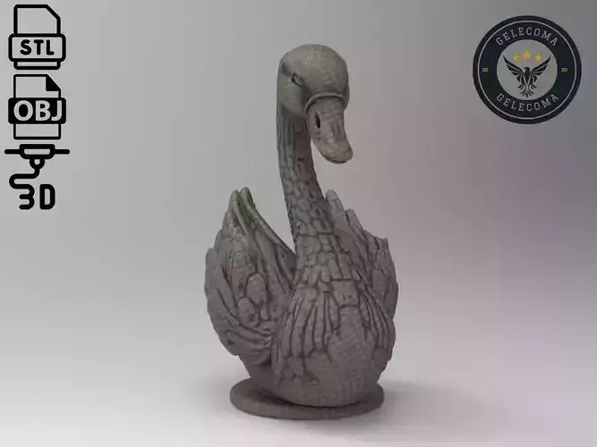 Swan Animal 3d Printing