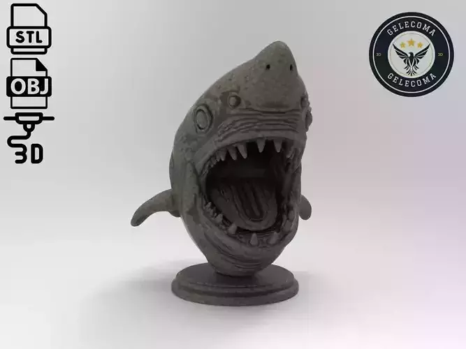 Shark Animal 3d Printing