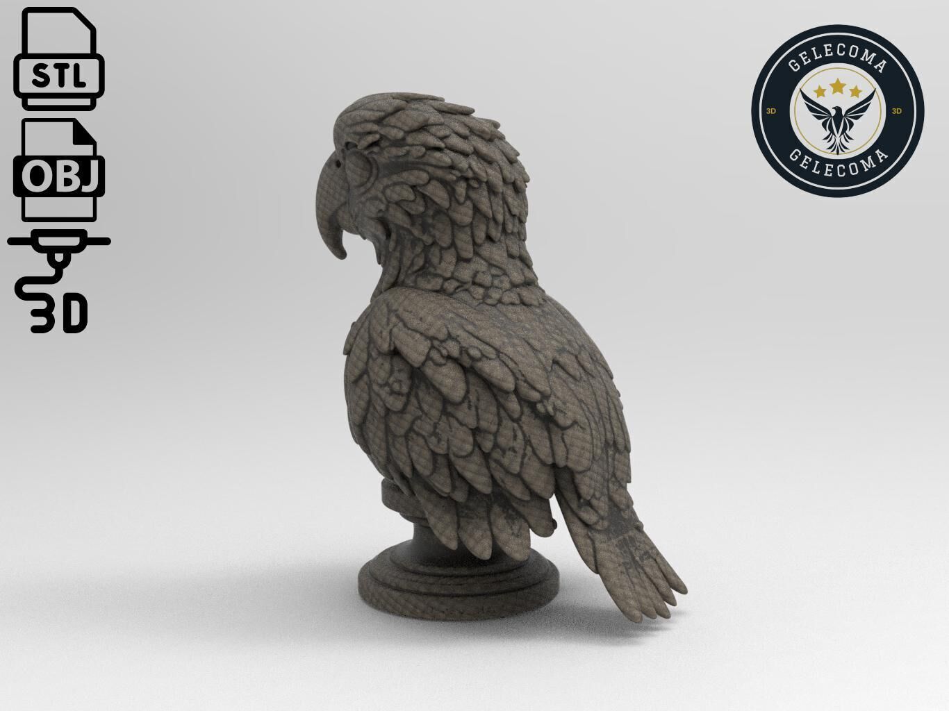 Parrot Animal 3d Printing 3D print model_1