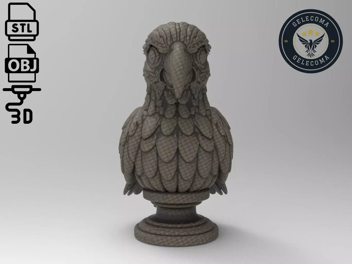 Parrot Animal 3d Printing 3D print model_0