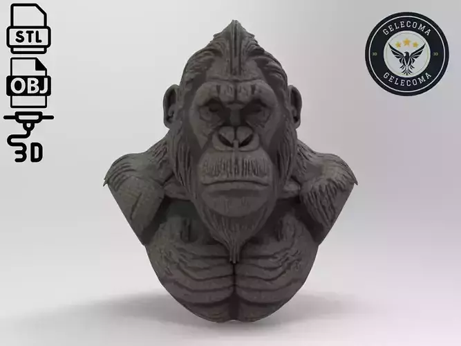 Orangutan Animal 3d Printing