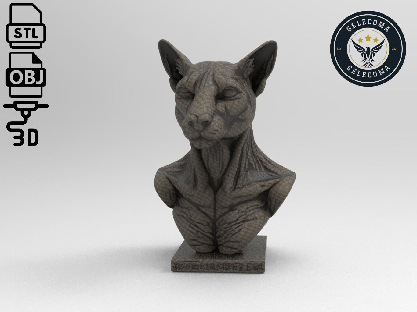 Ocelot Animal 3d Printing 3D print model_1