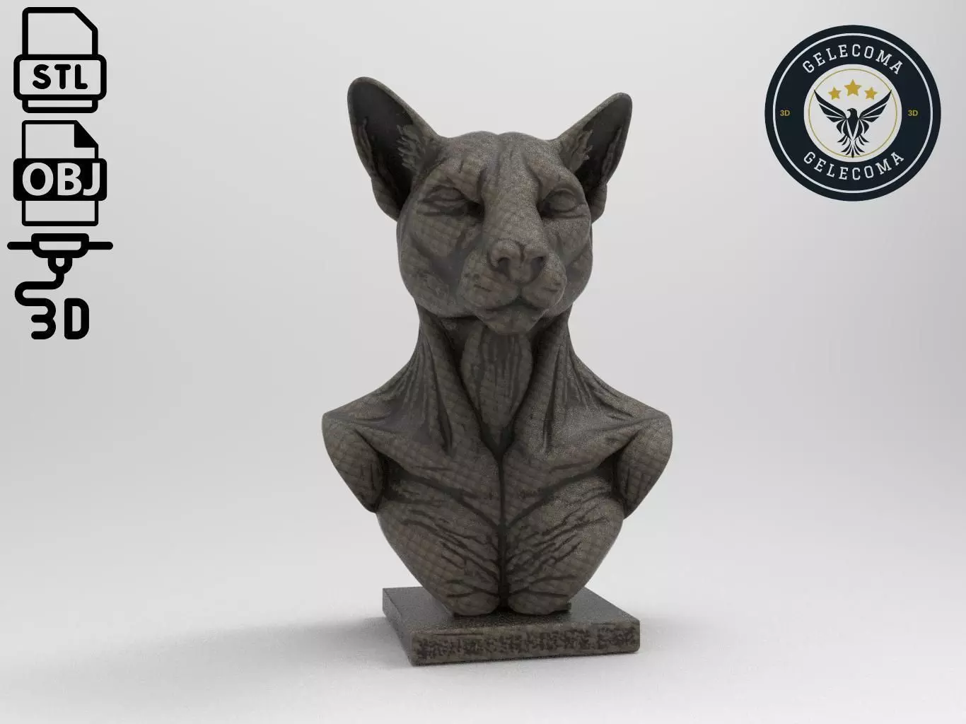 Ocelot Animal 3d Printing 3D print model_0