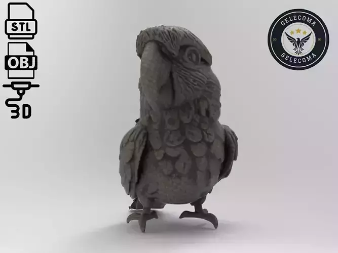 Macaw Animal 3d Printing