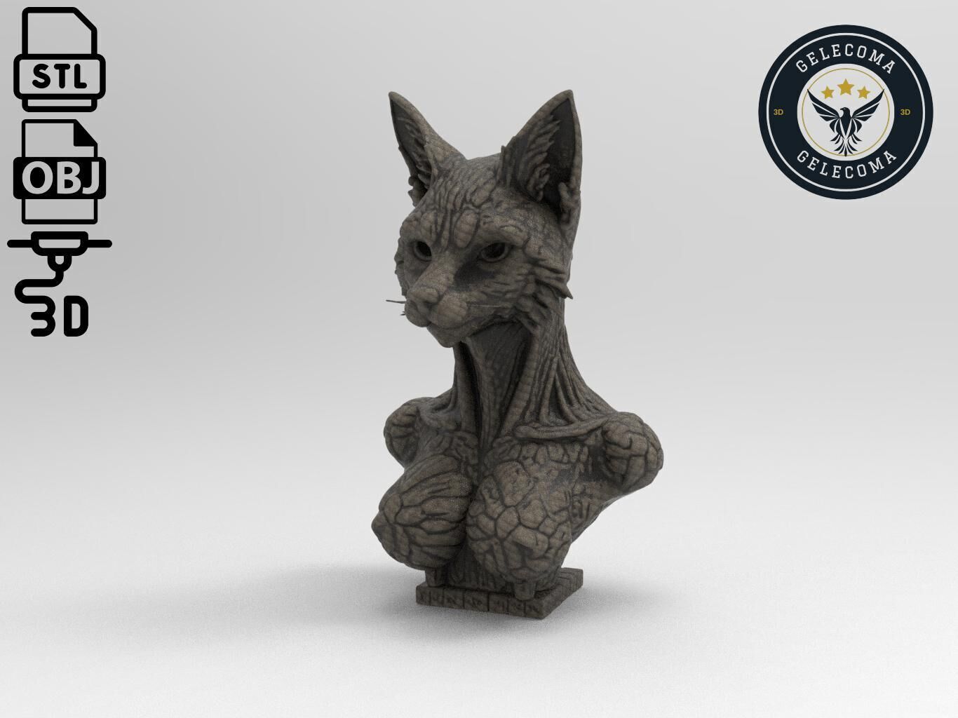 Lynx Animal 3d Printing 3D print model_1