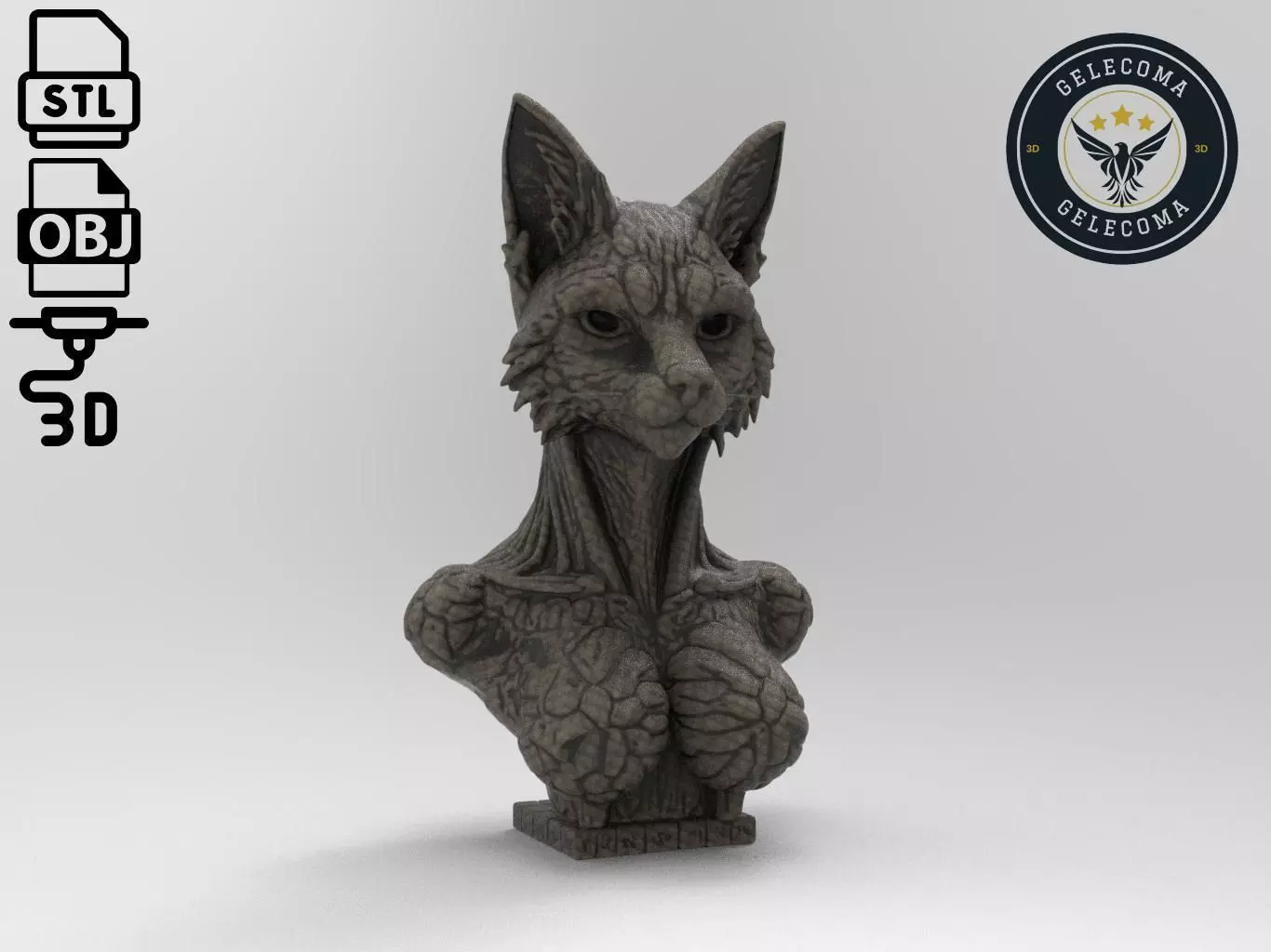 Lynx Animal 3d Printing 3D print model_0