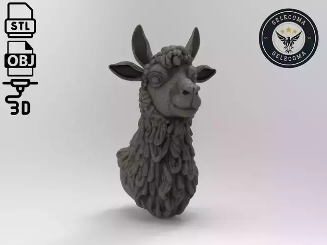 Llama Animal 3d Printing