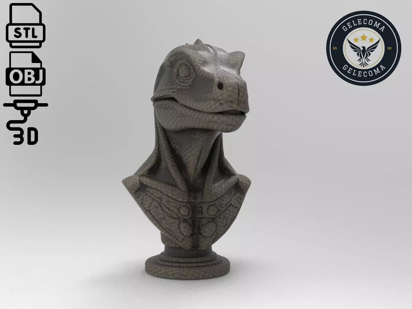 Lizard Animal 3d Printing 3D print model_0