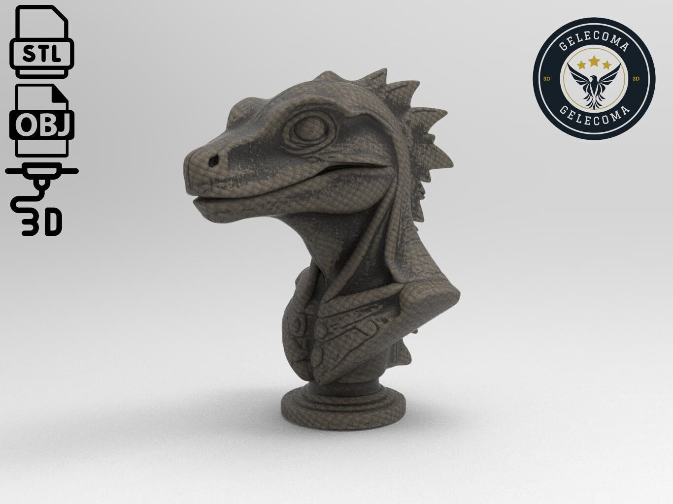 Lizard Animal 3d Printing 3D print model_1