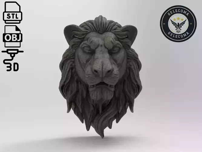Lion Animal 3d Printing