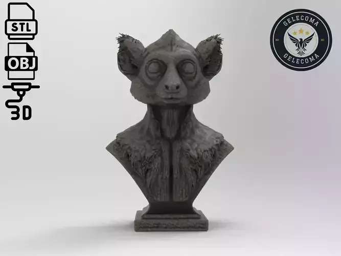 Lemur Animal 3d Printing