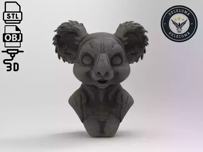 Koala Animal 3d Printing