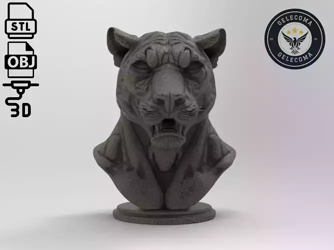 Jaguar Animal 3d Printing
