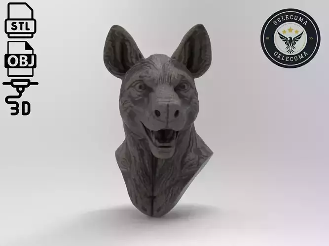 Hyena Animal 3d Printing