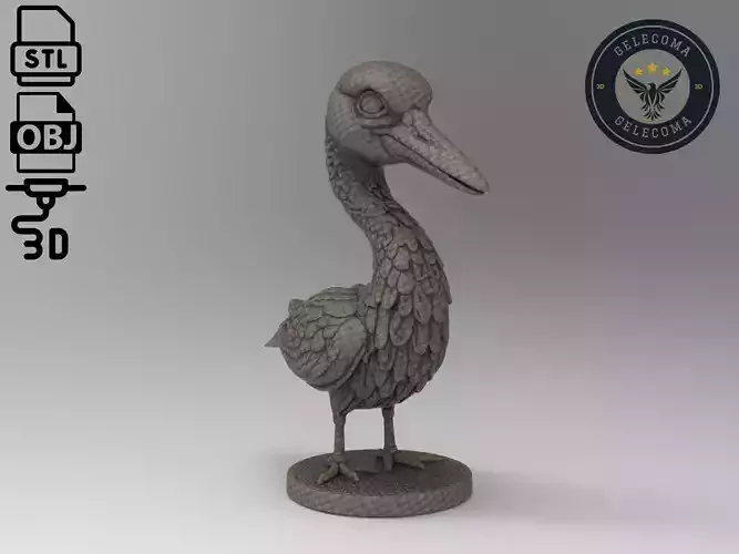 Heron Animal 3d Printing