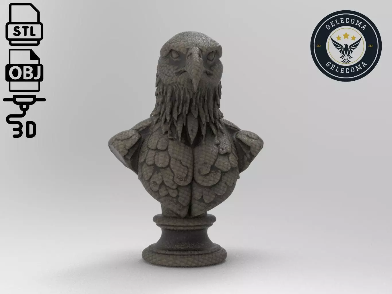 Hawk Animal 3d Printing 3D print model_0