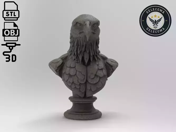 Hawk Animal 3d Printing