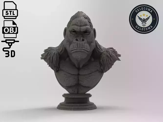 Gorilla Animal 3d Printing