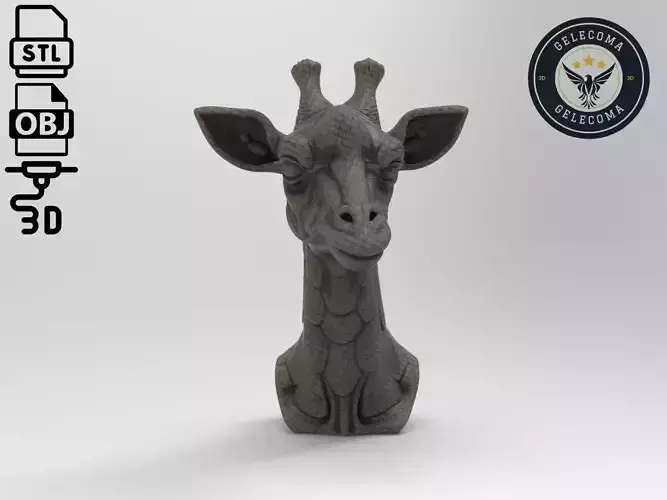 Giraffe Animal 3d Printing