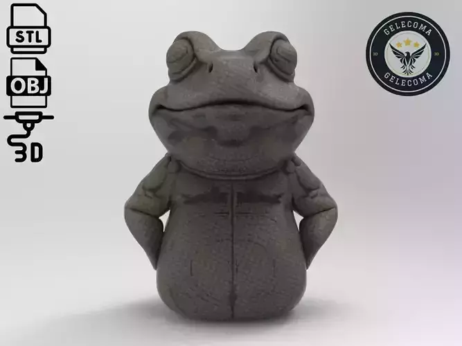 Frog Animal 3d Printing