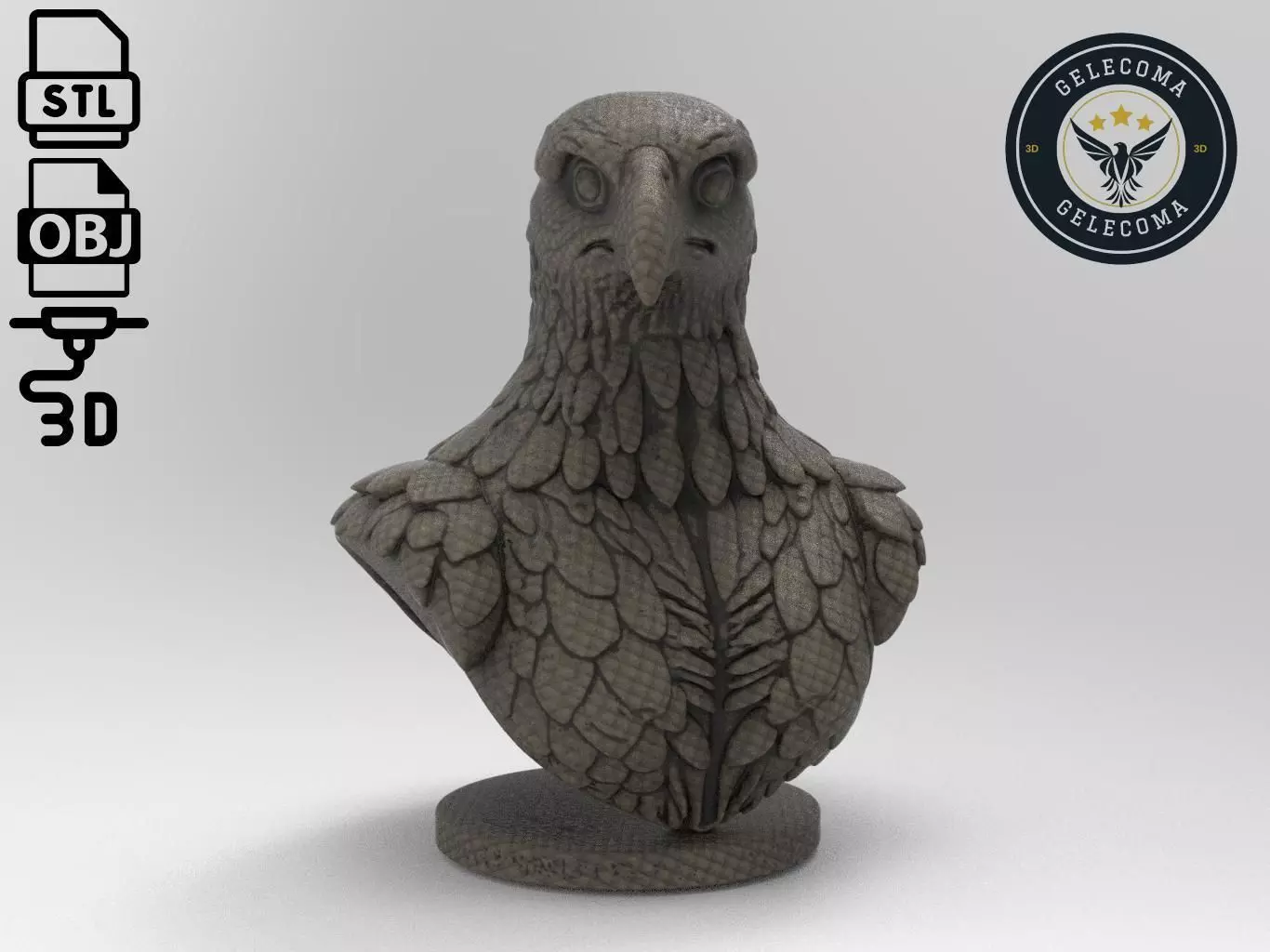 Falcon Animal 3d Printing 3D print model_0