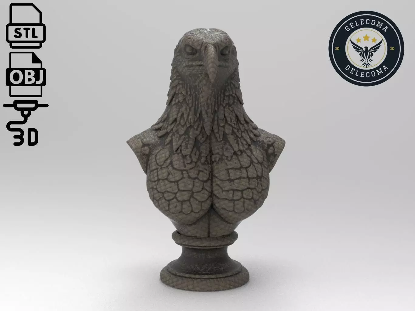 Eagle Animal 3d Printing 3D print model_0