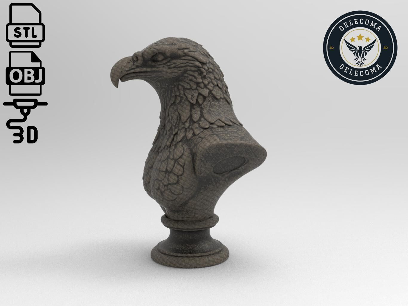 Eagle Animal 3d Printing 3D print model_1