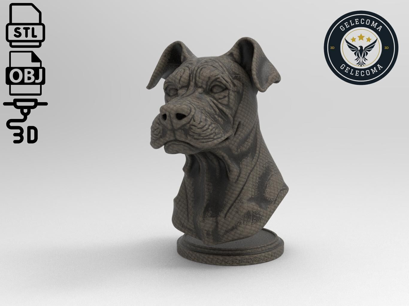 Dog Animal 3d Printing 3D print model_1
