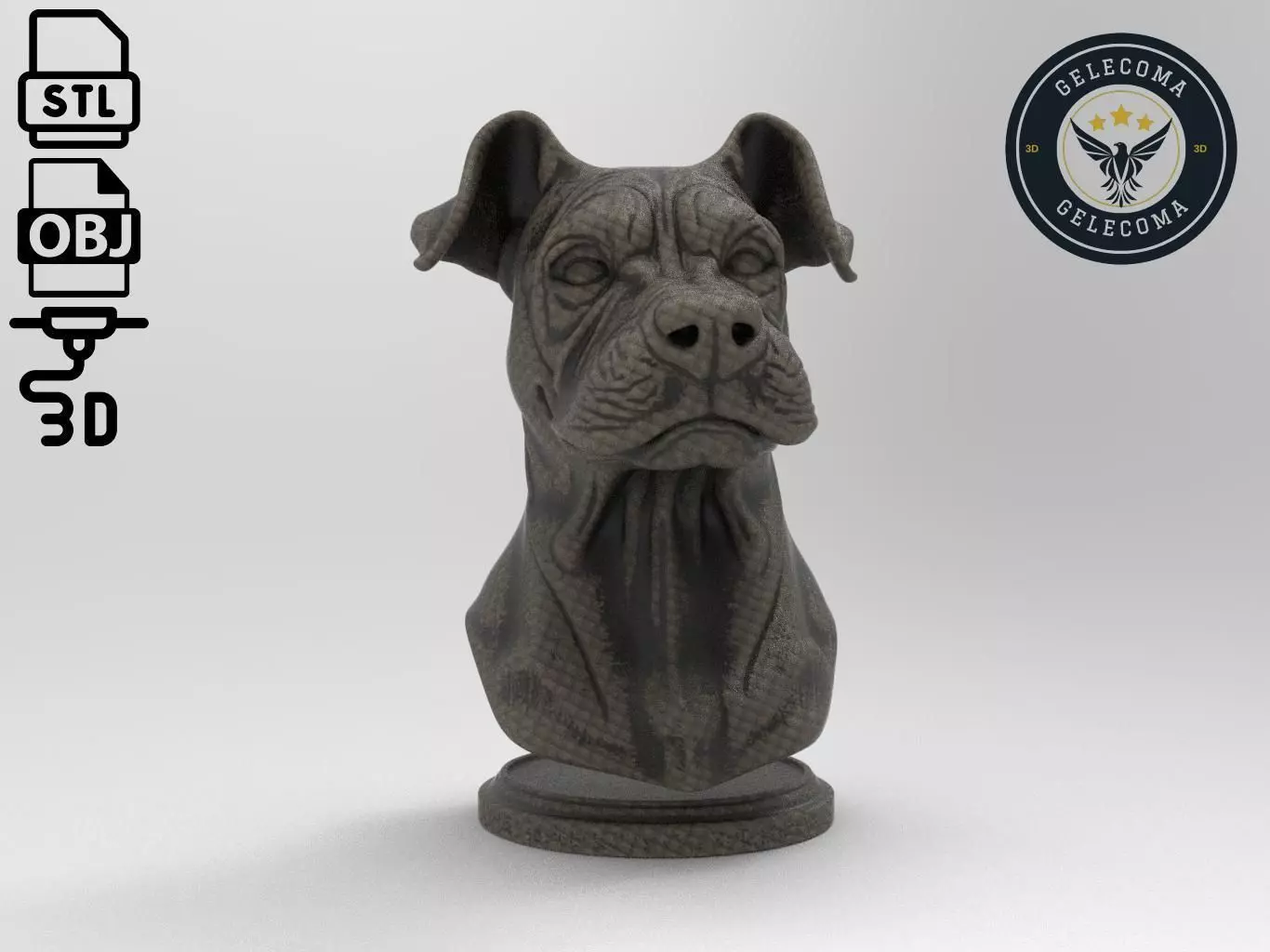 Dog Animal 3d Printing 3D print model_0
