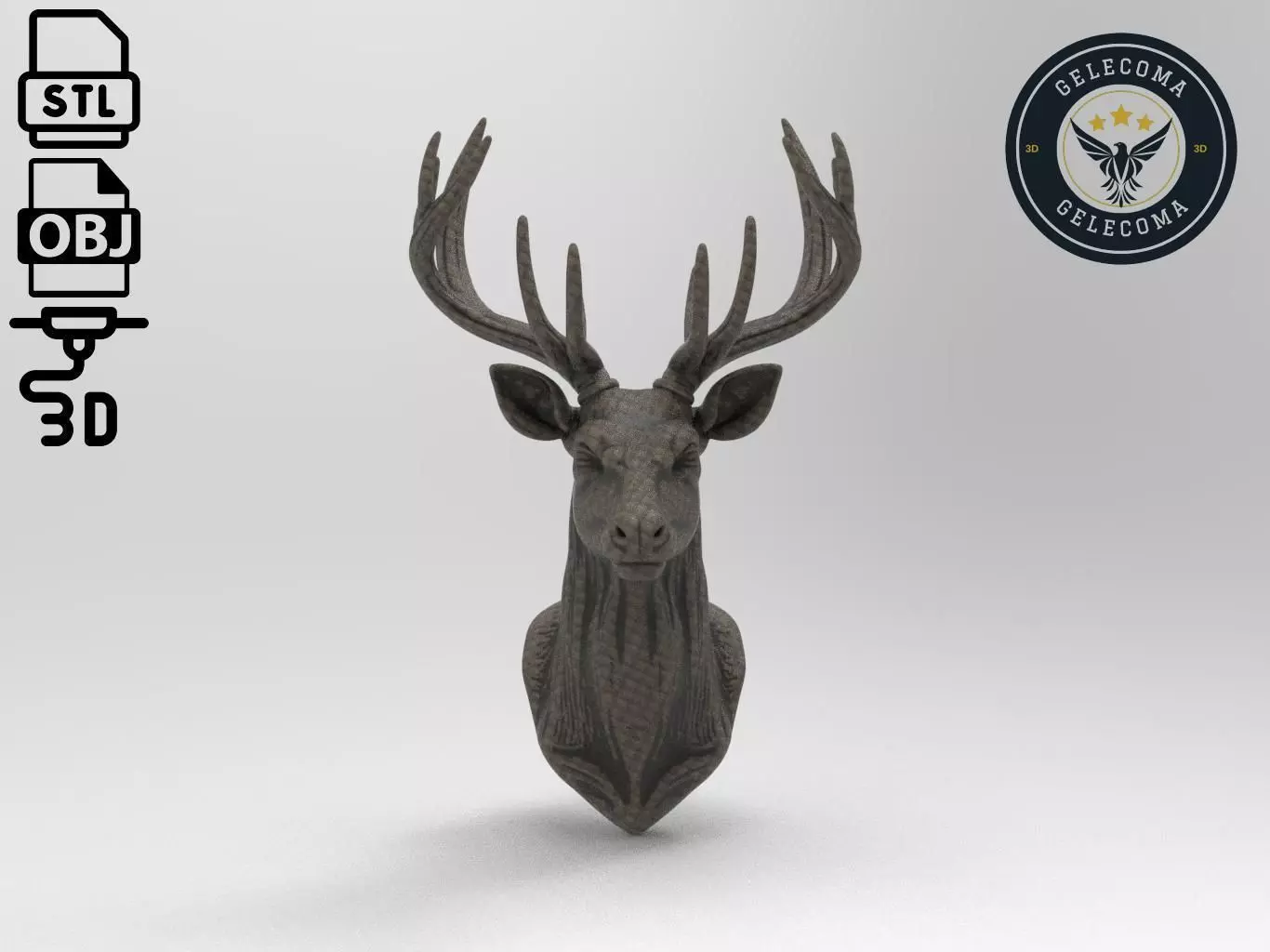 Deer Animal 3d Printing 3D print model_0