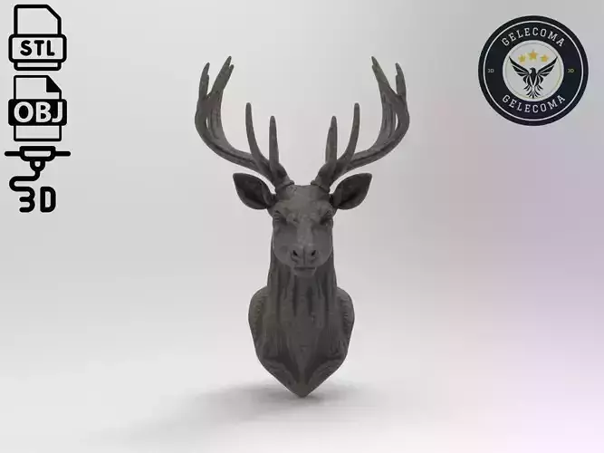 Deer Animal 3d Printing