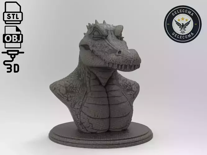Crocodile Animal 3d Printing