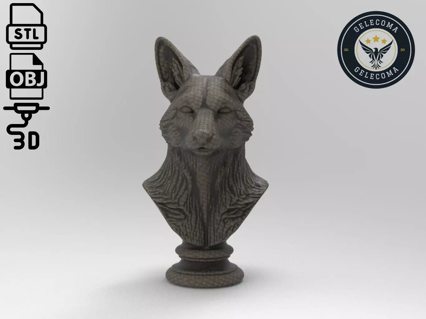 Coyote Animal 3d Printing 3D print model_0