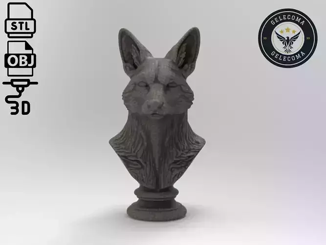 Coyote Animal 3d Printing