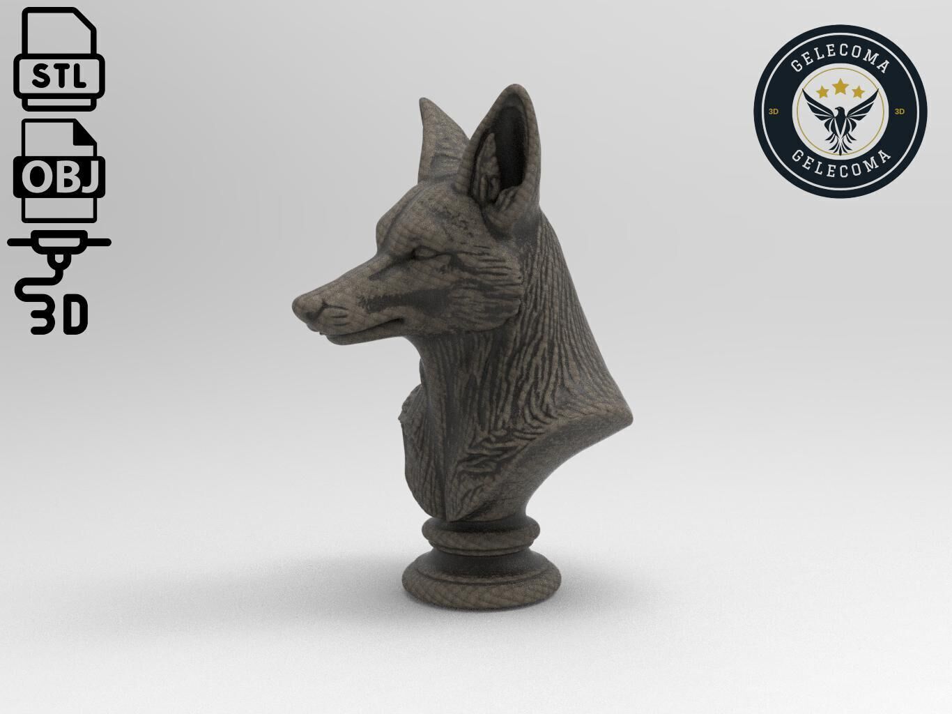 Coyote Animal 3d Printing 3D print model_1