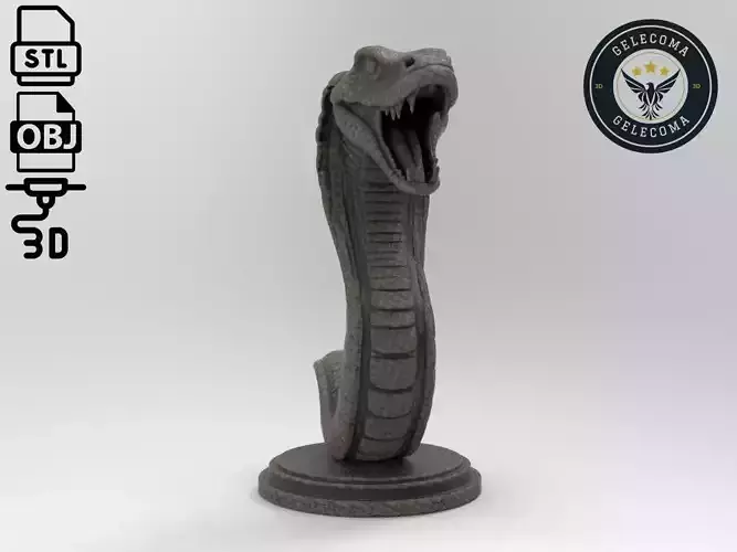Cobra Animal 3d Printing 3D print model