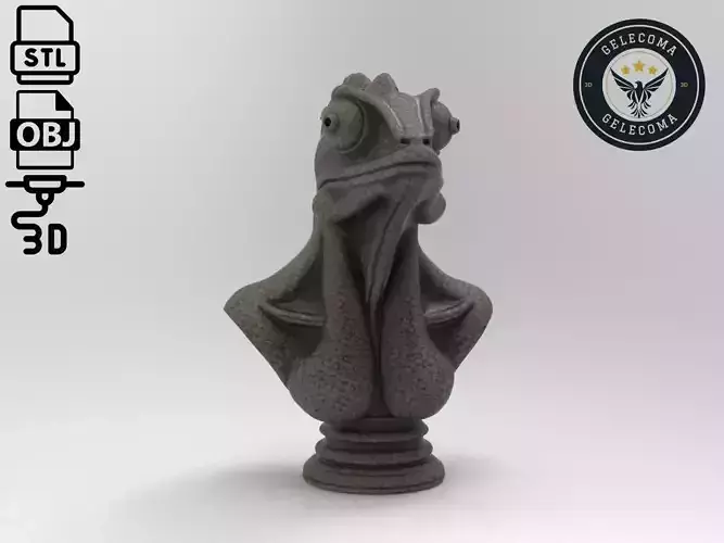 Chameleon Animal 3d Printing