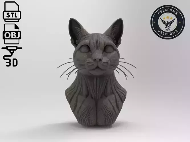 Cat Animal 3d Printing 3D print model