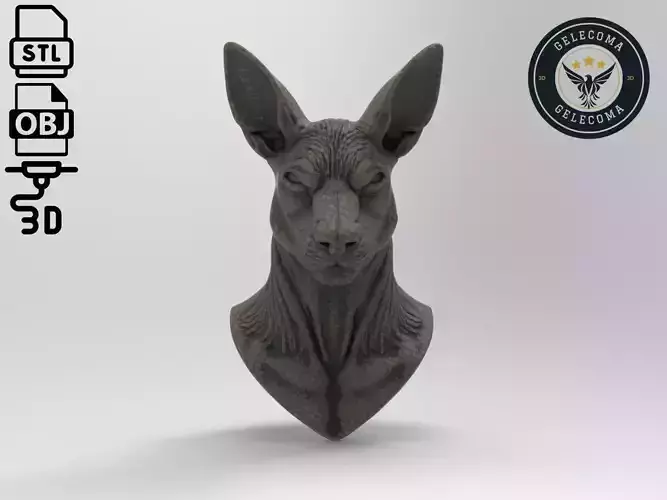 Caracal Animal 3d Printing 3D print model