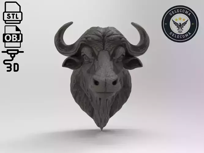 Buffalo Animal 3d Printing