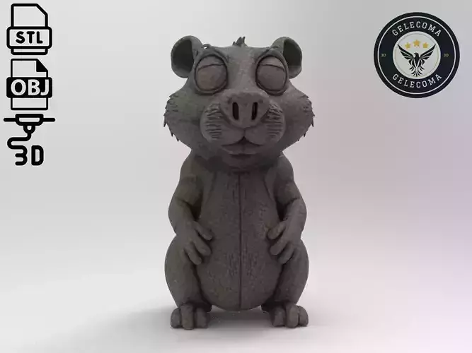 Beaver Animal 3d Printing