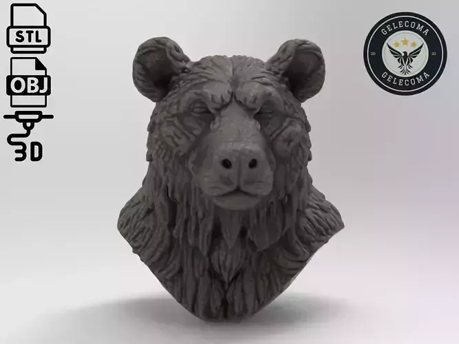 Bear Animal 3d Printing 3D print model