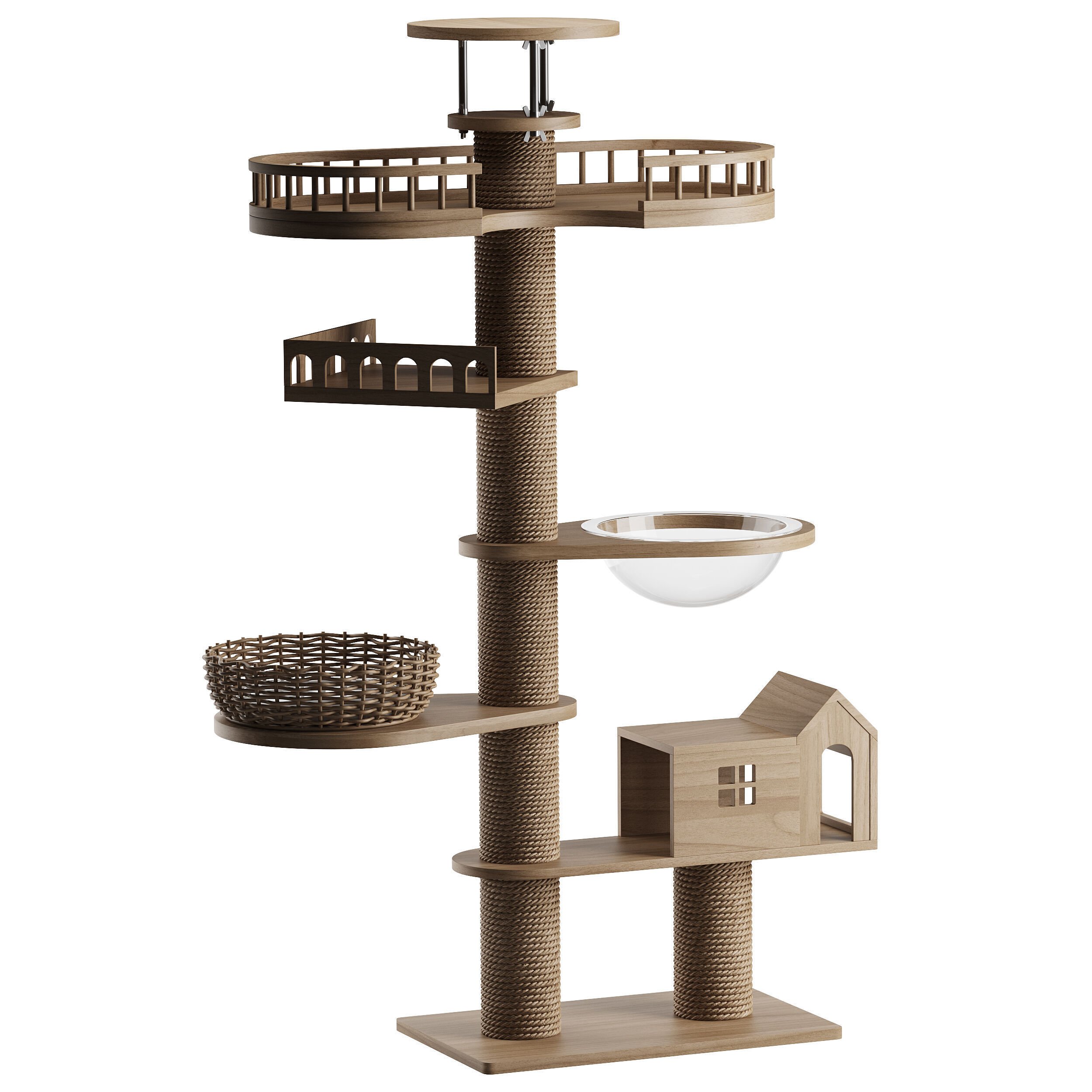 Feline Funhouse 3D model_5