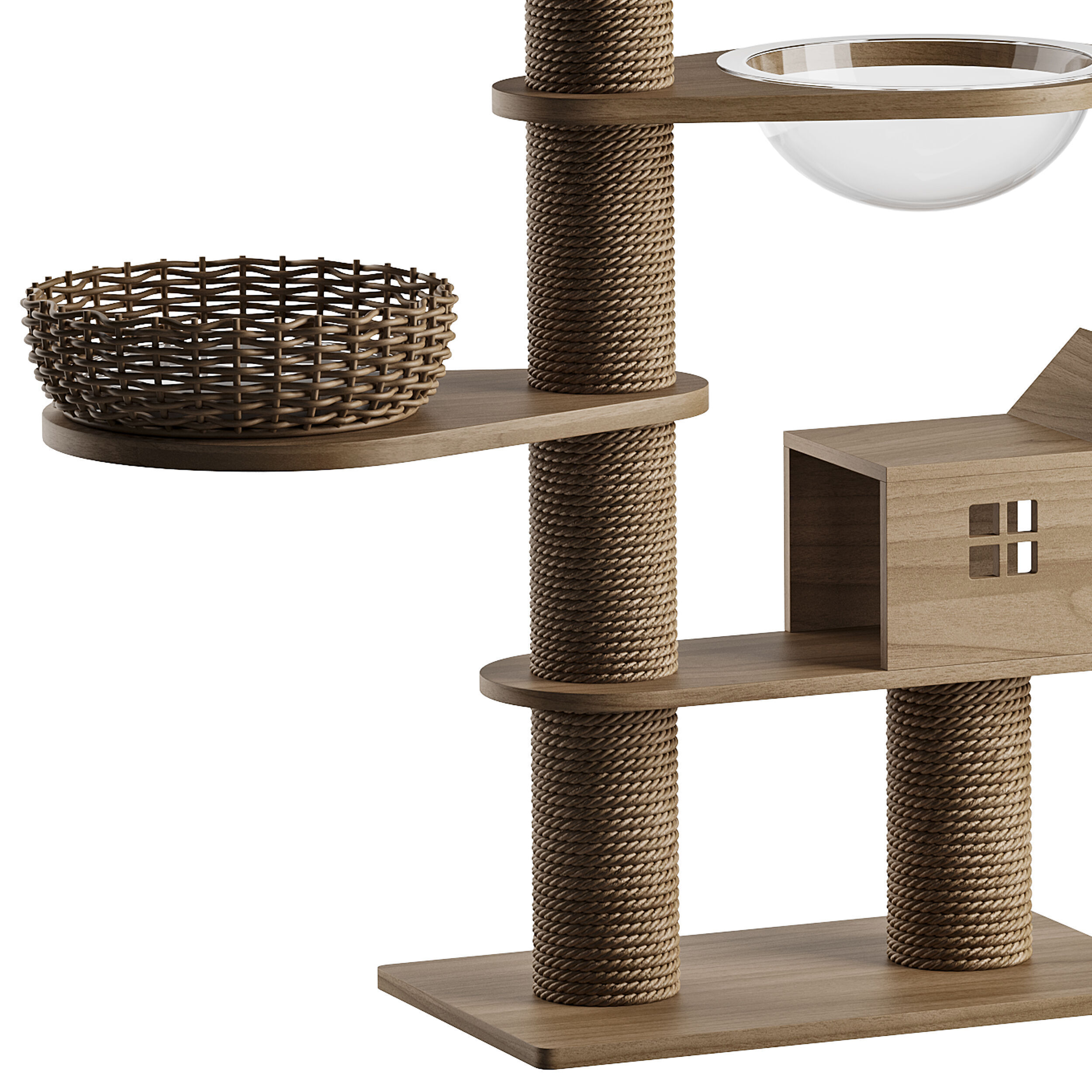 Feline Funhouse 3D model_8