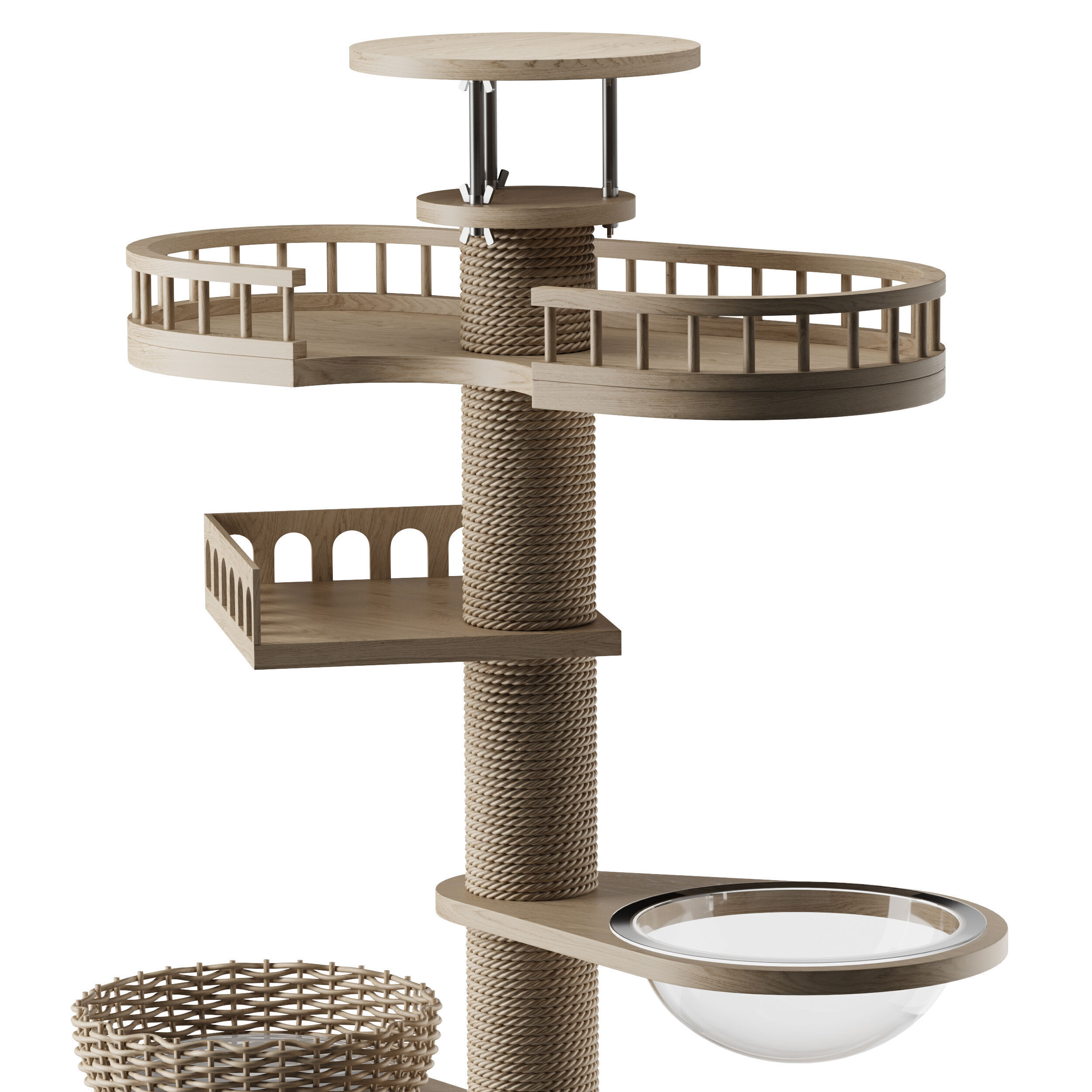 Feline Funhouse 3D model_6