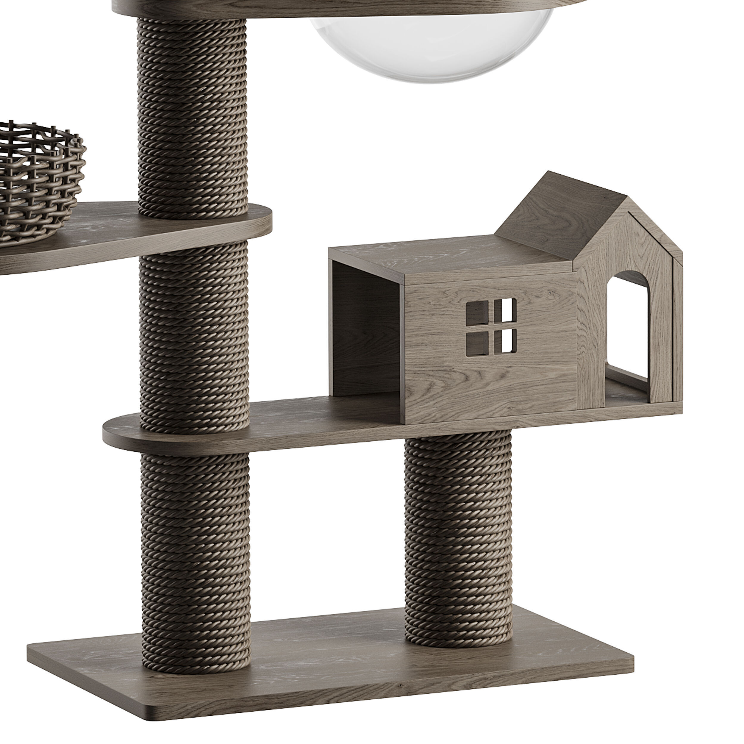 Feline Funhouse 3D model_3