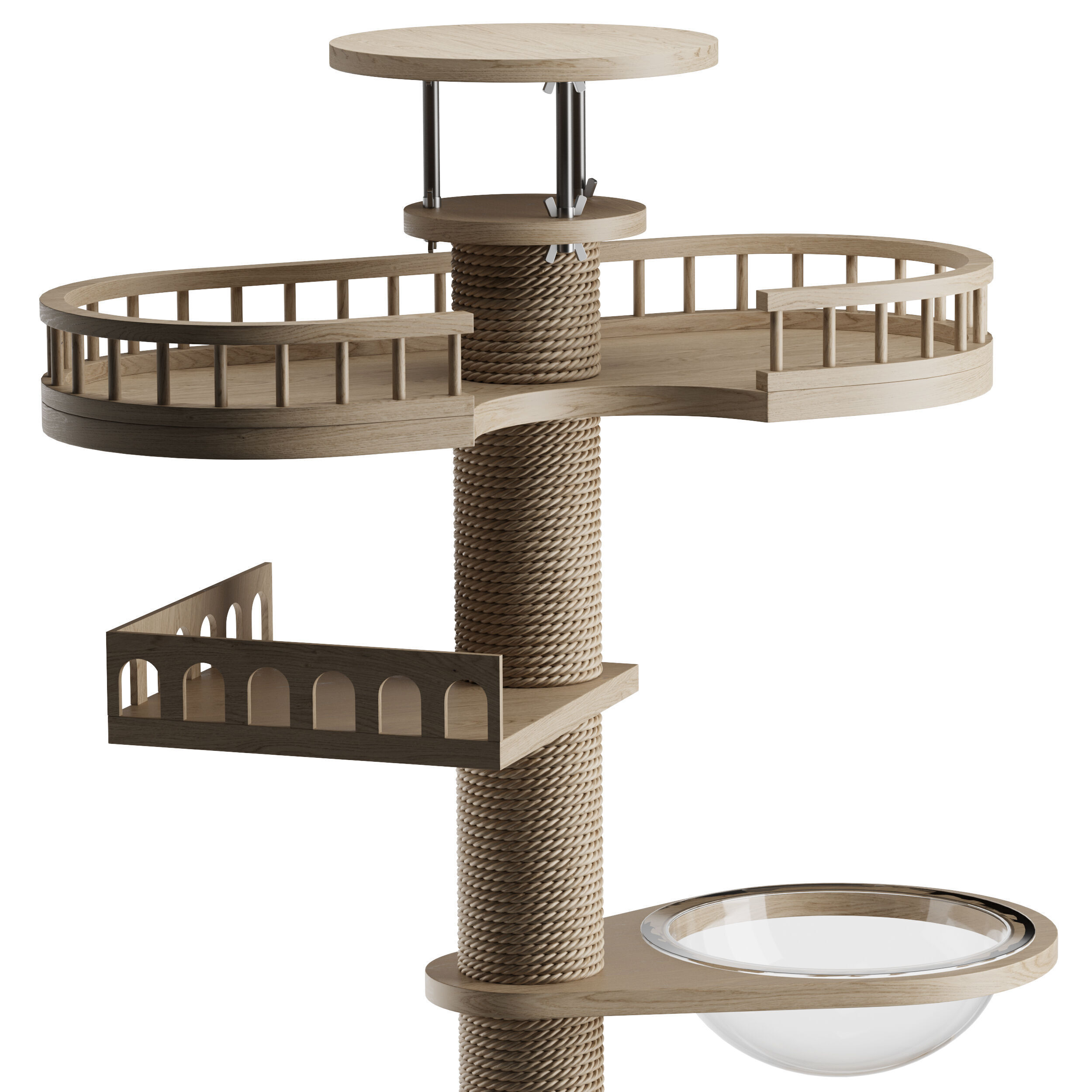 Feline Funhouse 3D model_4