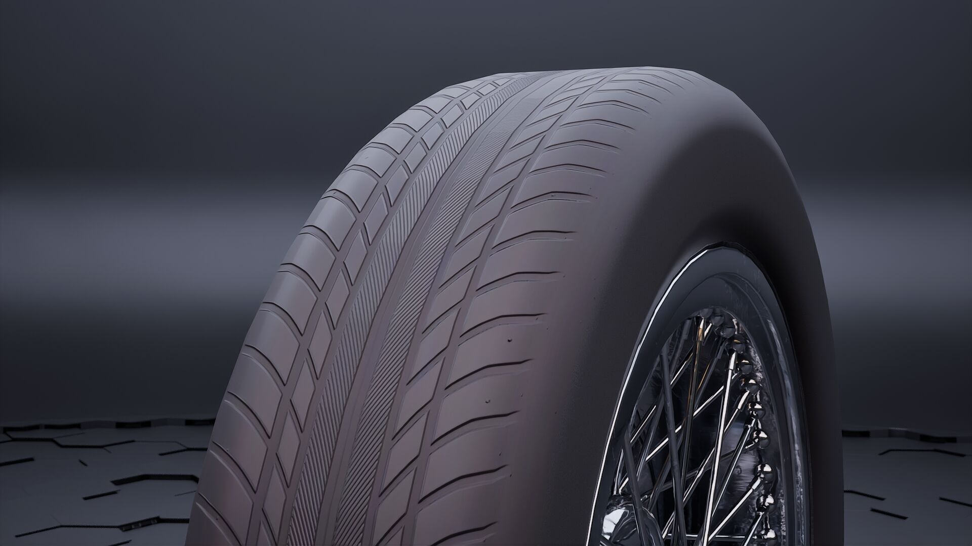 Car wheel pack 3D model_13