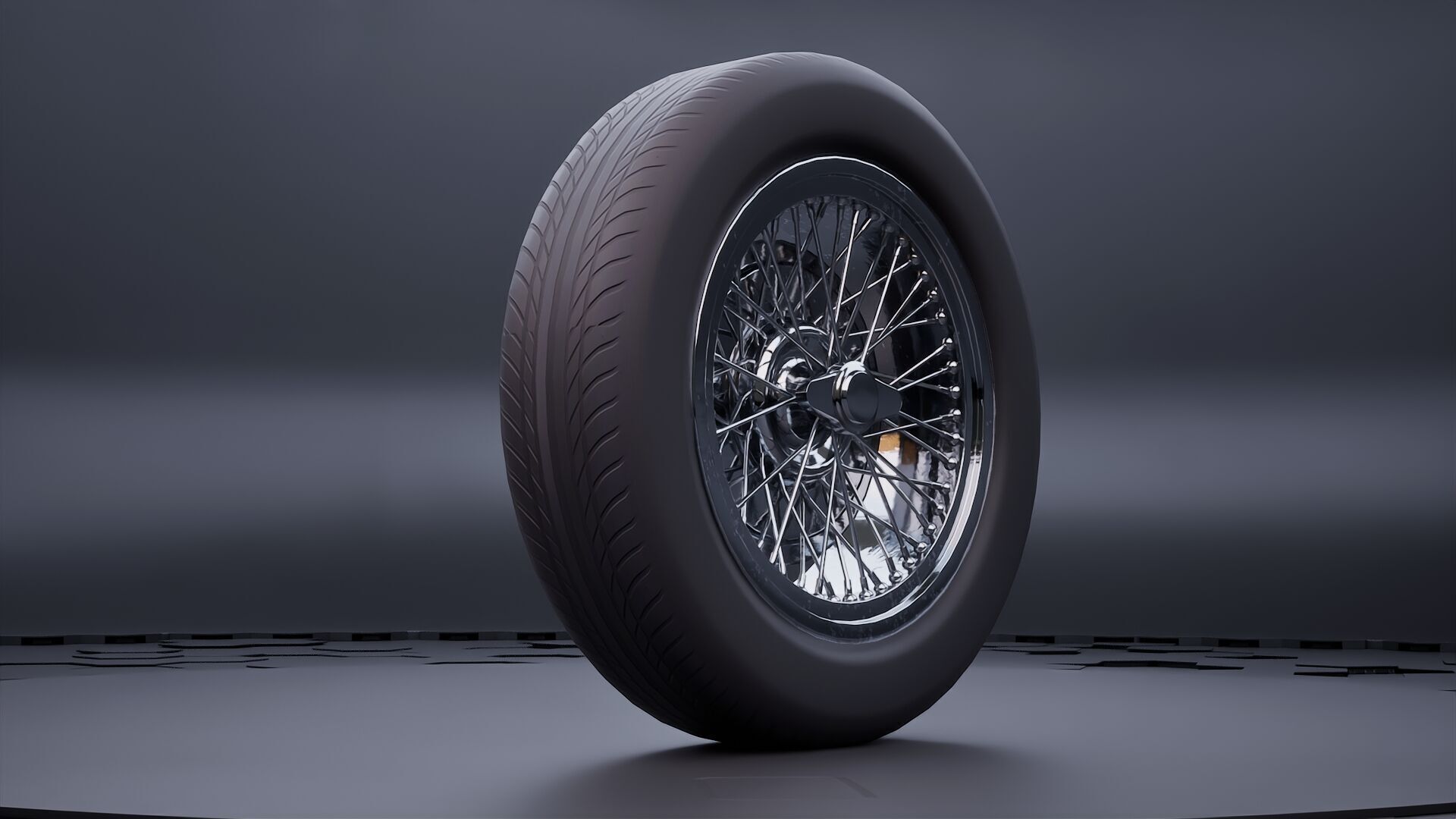 Car wheel pack 3D model_15